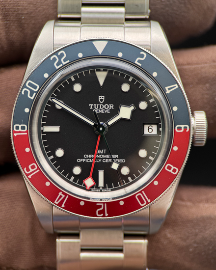 2023 Tudor Black Bay GMT "Pepsi" 41MM Black Dial Steel Bracelet (79830RB)