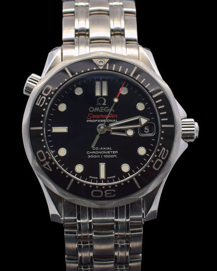 2015 Omega Seamaster Diver 300M 36.25MM Black Dial Steel Bracelet (212.30.36.20.01.002)