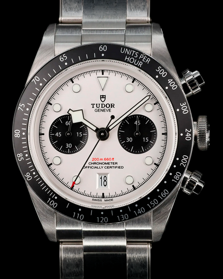 2023 Tudor Black Bay Chrono "Panda" 41MM White Dial Steel Bracelet (79360N)