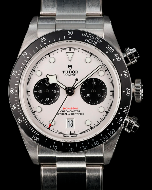 2023 Tudor Black Bay Chrono "Panda" 41MM White Dial Steel Bracelet (79360N)