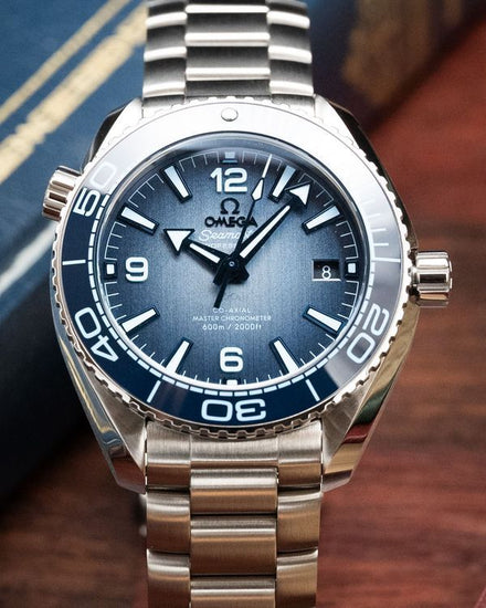 2026 Omega Seamaster Planet Ocean 600M "Summer Blue" 39.5MM Blue Dial Steel Bracelet (215.30.40.20.03.002)