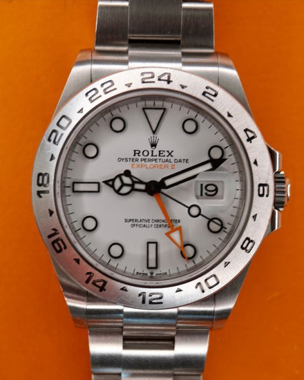 2026 Rolex Explorer II "Polar" 42MM White Dial Oyster Bracelet (226570)