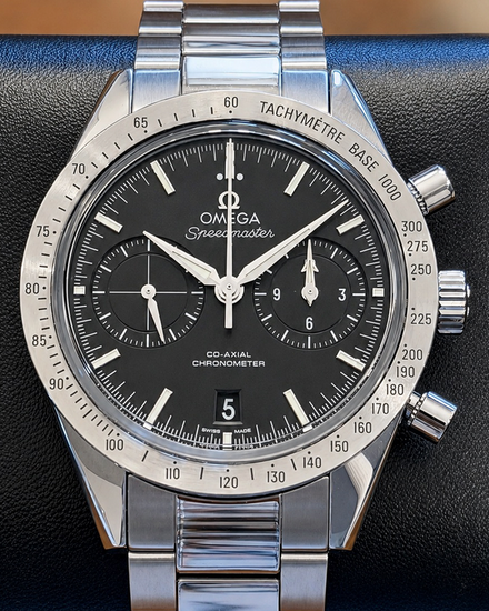 2018 Omega Speedmaster '57 41.5MM Black Dial Steel Bracelet (331.10.42.51.01.001)