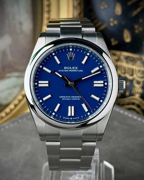 2026 Rolex Oyster Perpetual 41MM Blue Dial Oyster Bracelet (134300)