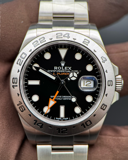 2020 Rolex Explorer II 42MM Black Dial Oyster Bracelet (216570)