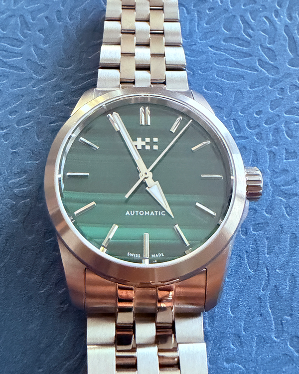 2026 Christopher Ward C63 36MM Green Dial Steel Bracelet (C63-36A3H1-S00V0)