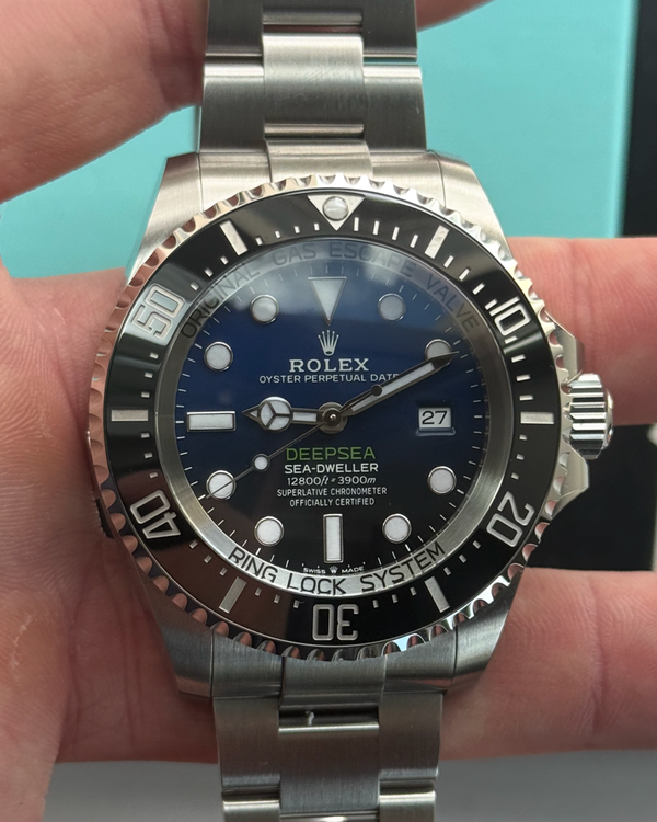No Reserve - 2019 Rolex Sea-Dweller Deepsea 44MM Black Dial Oyster Bracelet (126660)