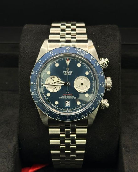 2026 Tudor Black Bay Chrono 41MM Blue Dial Steel Bracelet (79360B)
