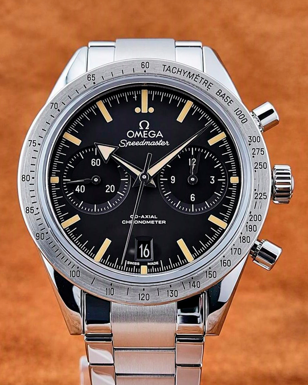 2016 Omega Speedmaster '57 41.5MM Black Dial Steel Bracelet (331.10.42.51.01.002)