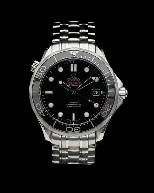 2018 Omega Seamaster Diver 300M 41MM Black Dial Steel Bracelet (212.30.41.20.01.003)