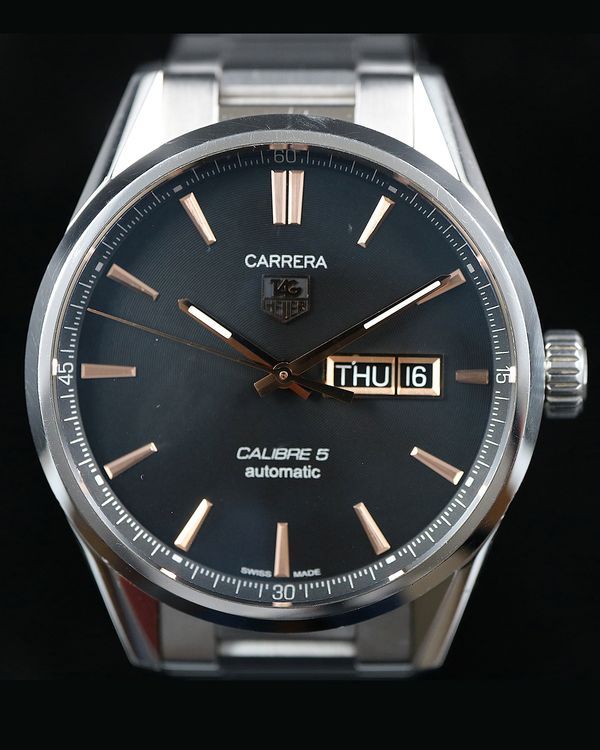 Tag Heuer Carrera (Carrera  Calibre 5 – Ref WAR201C-1 – SS – 41mm)