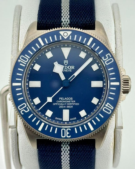 No Reserve - 2026 Tudor Pelagos FXD 42MM Blue Dial Textile Strap (25707B)
