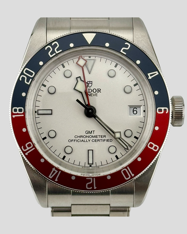 No Reserve - 2026 Tudor Black Bay GMT "Pepsi" 41MM White Dial Steel Bracelet (79830RB)