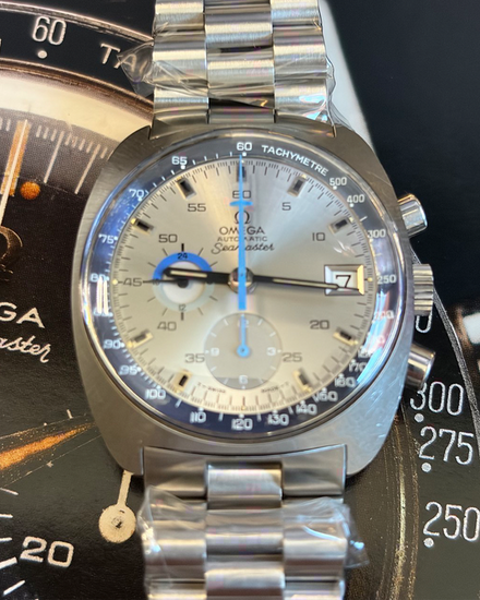 1972 Omega Seamaster 38MM Silver Dial Steel Bracelet (176.007)