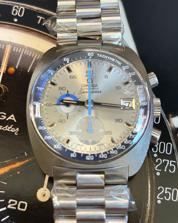 1972 Omega Seamaster 38MM Silver Dial Steel Bracelet (176.007)