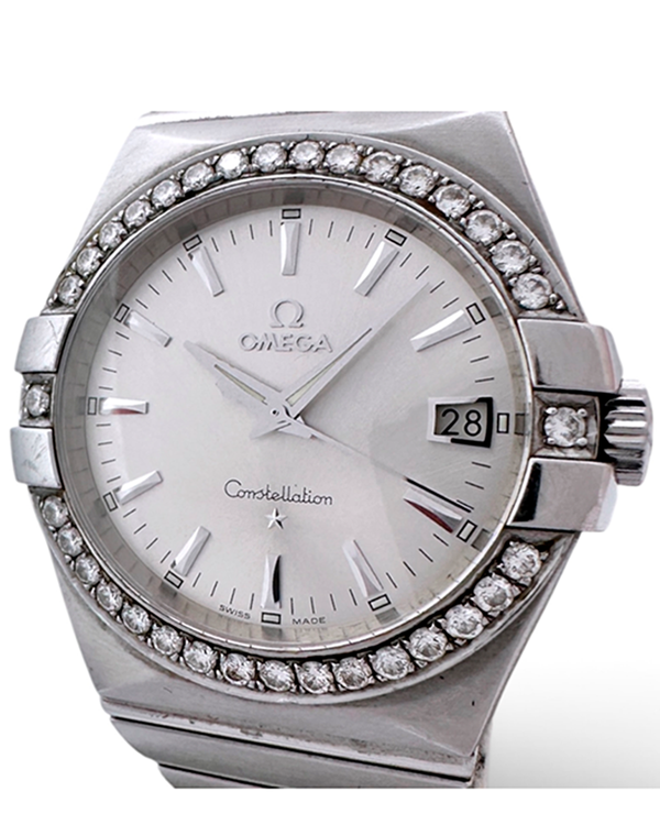 2017 Omega Constellation 39MM Quartz Silver Dial Steel Bracelet (396.2010)