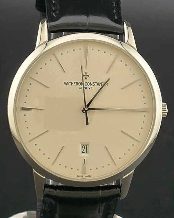 2020 Vacheron Constantin Patrimony 40MM Silver Dial Leather Strap (85180/000G-9230)