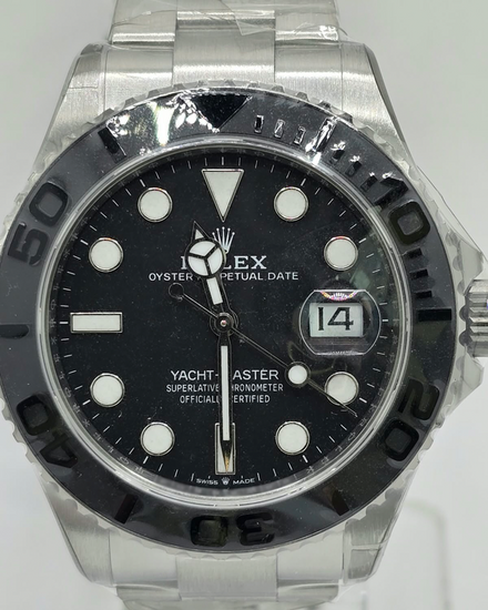 2026 Rolex Yacht-Master 42MM Black Dial Titanium Oyster Bracelet (226627)
