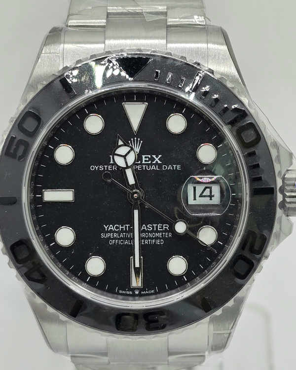 2026 Rolex Yacht-Master 42MM Black Dial Titanium Oyster Bracelet (226627)
