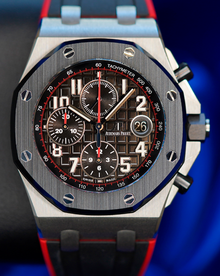 2019 Audemars Piguet Royal Oak Offshore "Dark Knight" 42MM Black Dial Rubber Strap (26470SO.OO.A002CA.01)