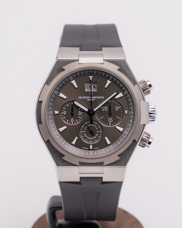 Vacheron Constantin Overseas 42MM Grey Dial Leather Strap (49150/000W-9501)