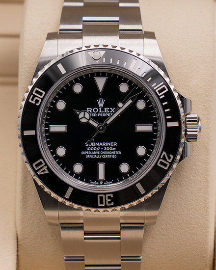 2026 Rolex Submariner No-Date 41MM Black Dial Oyster Bracelet (124060)