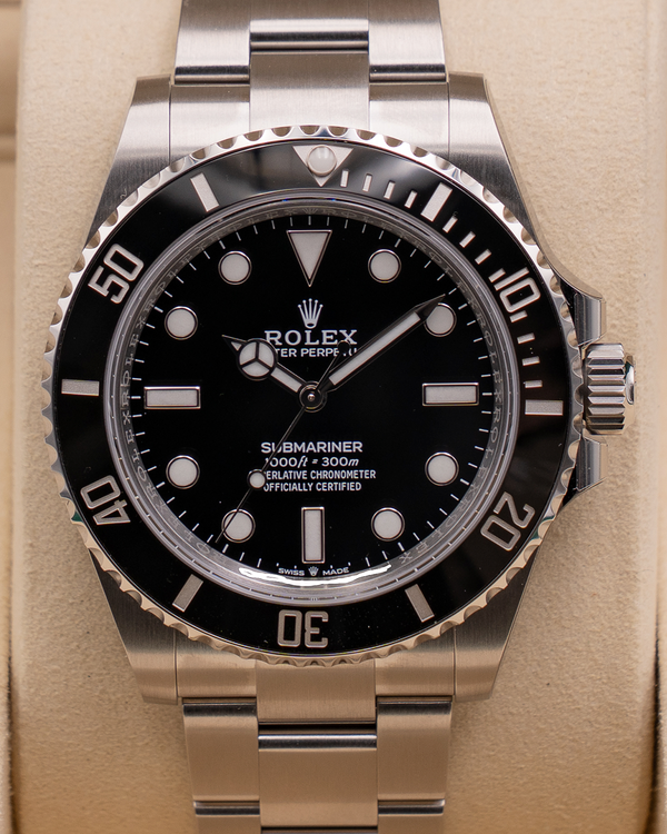 2016 Rolex Submariner No-Date 41MM Black Dial Oyster Bracelet (124060)
