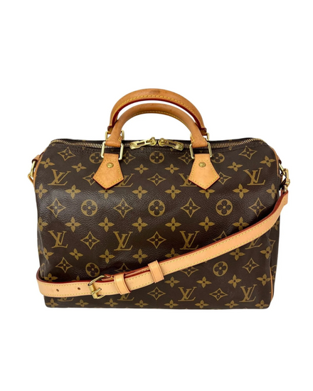 Louis Vuitton Monogram Speedy 30 Bandouliere Shoulder Bag (Bag)