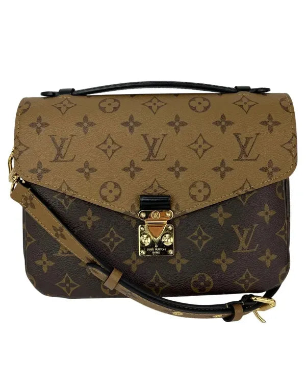Louis Vuitton Pochette Metis Reverse Medium Monogram Messenger Crossbody Bag (Bag)