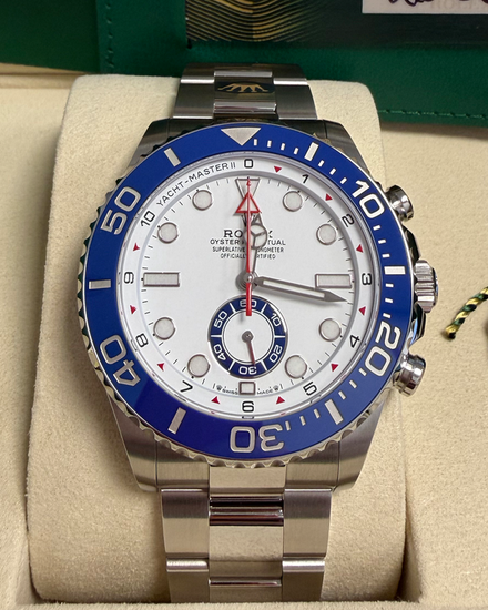 2026 Rolex Yacht-Master 44MM White Dial Oyster Bracelet (126680)