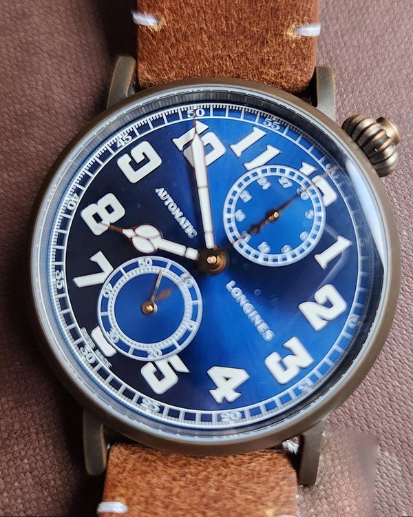 (WORKING) No Reserve - Longines Heritage (L2.825.1.92.2)