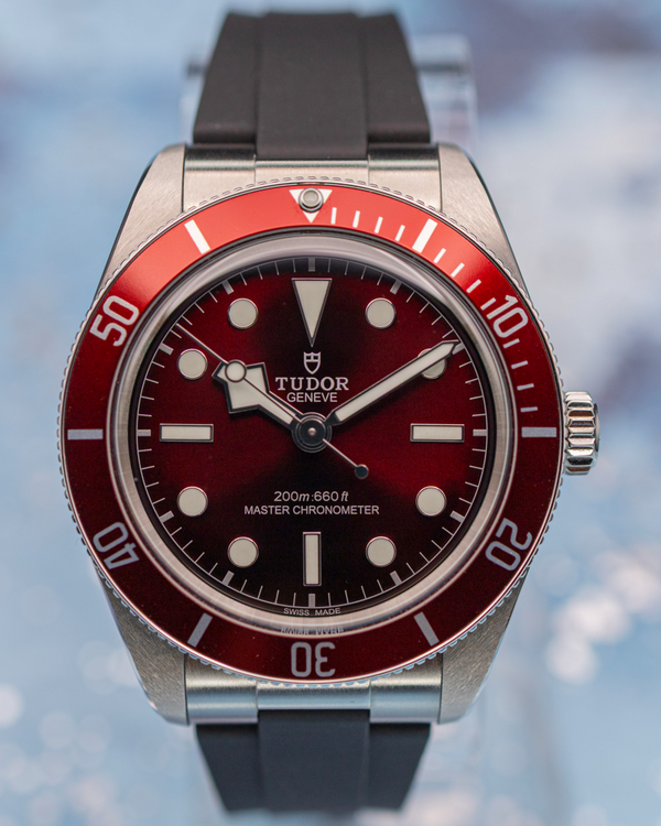 No Reserve - 2026 Tudor Black Bay '58 39MM Burgundy Dial Rubber Strap (7939A1A0RU)