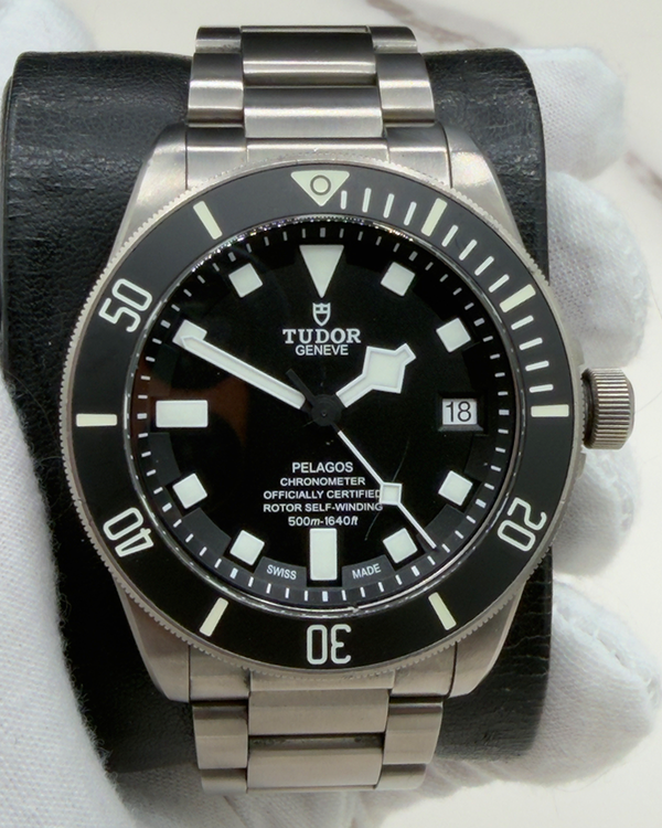 2017 Tudor Pelagos "Thaitanium" L.E. 42MM Black Dial Titanium Bracelet (25600TN)