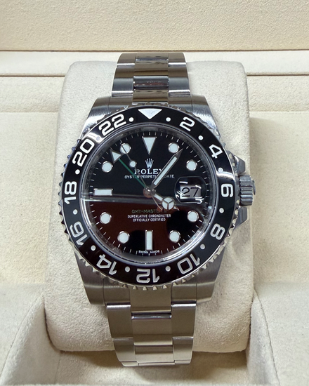 2017 Rolex GMT-Master II 40MM Black Dial Oyster Bracelet (116710LN)