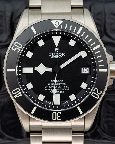 2024 Tudor Pelagos 42MM Black Dial Titanium Bracelet (25600TN)