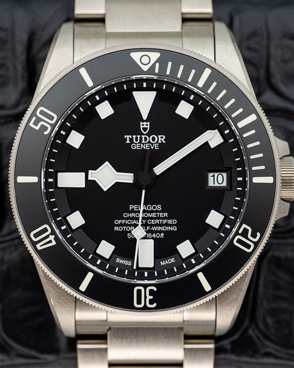 2024 Tudor Pelagos 42MM Black Dial Titanium Bracelet (25600TN)