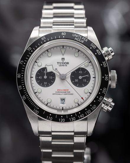 2024 Tudor Black Bay Chrono "Panda" 41MM White Dial Steel Bracelet (79360N)
