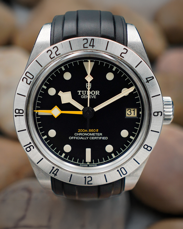 2025 Tudor Black Bay Pro 39MM Black Dial Aftermarket Rubber Strap (79470)