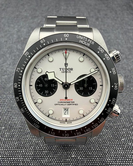 2023 Tudor Black Bay Chrono "Panda" 41MM White Dial Steel Bracelet (79360N)