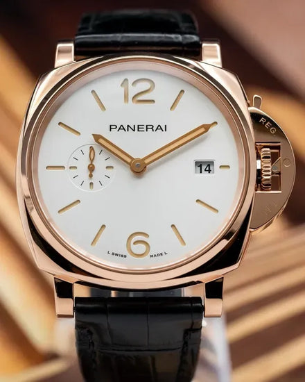 2024 Panerai Luminor Due 42MM White Dial Leather Strap (PAM01336)