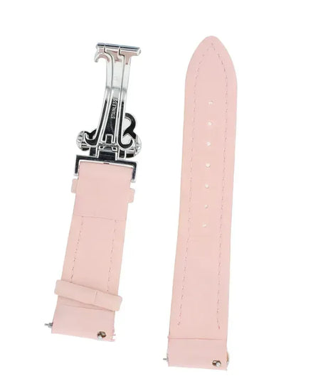 No Reserve - Jacob & Co. Accessories Polyurethane Rubber 22MM Pink Strap With Steel Buckle (Strap)