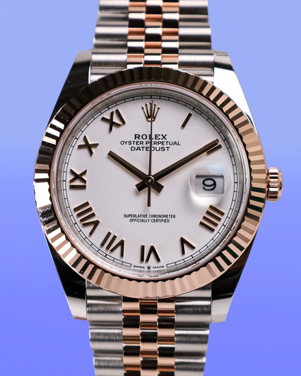 2026 Rolex Datejust 41MM White Dial Two-Tone Jubilee Bracelet (126331)