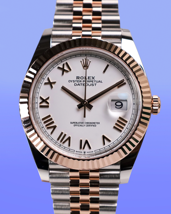 2026 Rolex Datejust 41MM White Dial Two-Tone Jubilee Bracelet (126331)