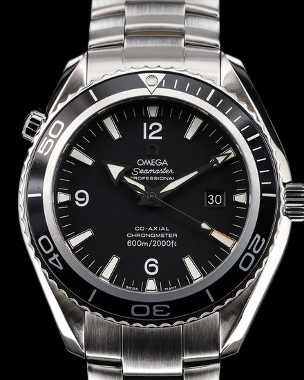 Omega Seamaster Planet Ocean 600M 45.5MM Black Dial Steel Bracelet (2200.50.00)