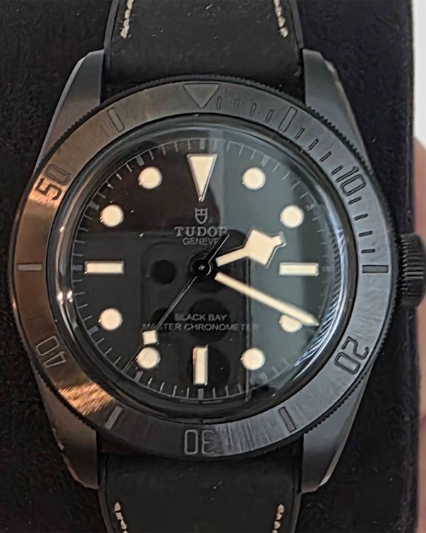 2026 Tudor Black Bay 41MM Black Dial Rubber Strap (M79210CNU)