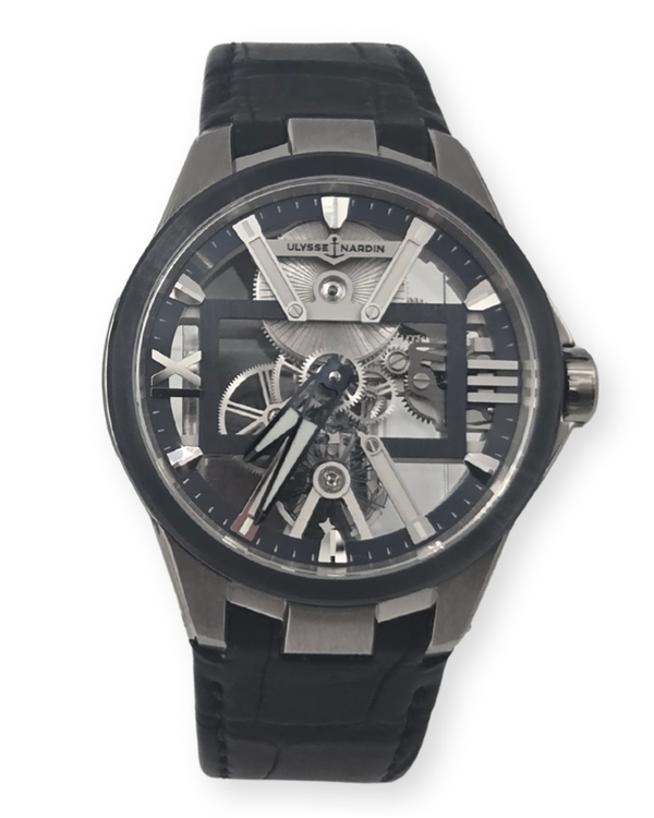 2022 Ulysse Nardin Blast Skeleton X 42MM Skeleton Dial Leather Strap (3713-260/03)