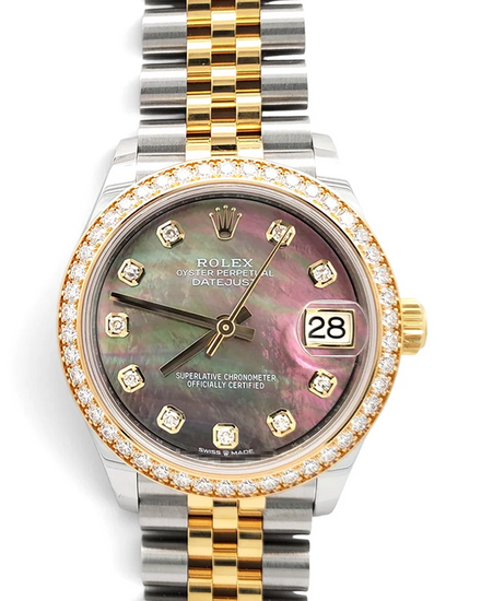 2020 Rolex Datejust 31MM "Tahití" Mother of Pearl Dial Two-Tone Jubilee Bracelet (278383RBR)