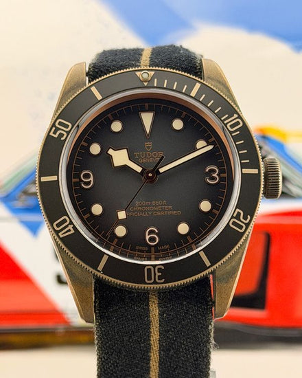 2021 Tudor Black Bay Bronze 43MM Grey Dial Textile Strap (79250BA)