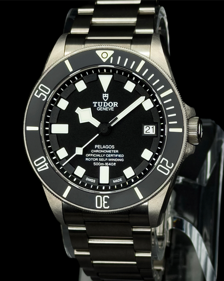 2021 Tudor Pelagos 42MM Black Dial Titanium Bracelet (25600TN)