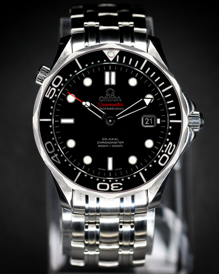 No Reserve - 2025 Omega Seamaster Diver 300M 41MM Black Dial Steel Bracelet (212.30.41.20.01.003)
